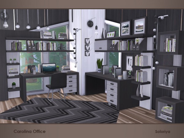  The Sims Resource: Carolina Office by soloriya