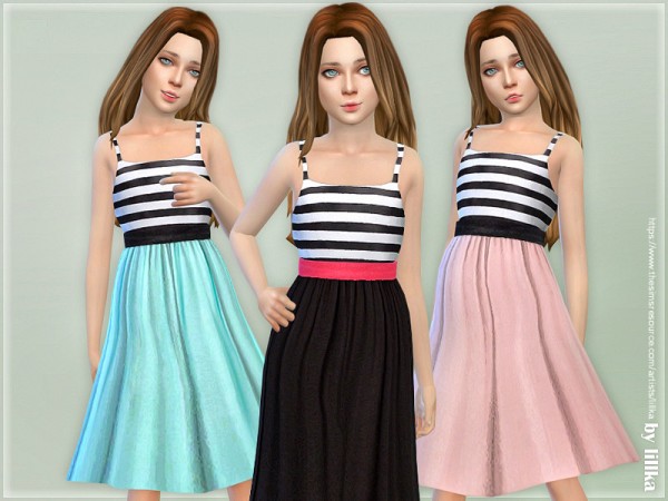  The Sims Resource: Girls Dresses Collection P126 by lillka