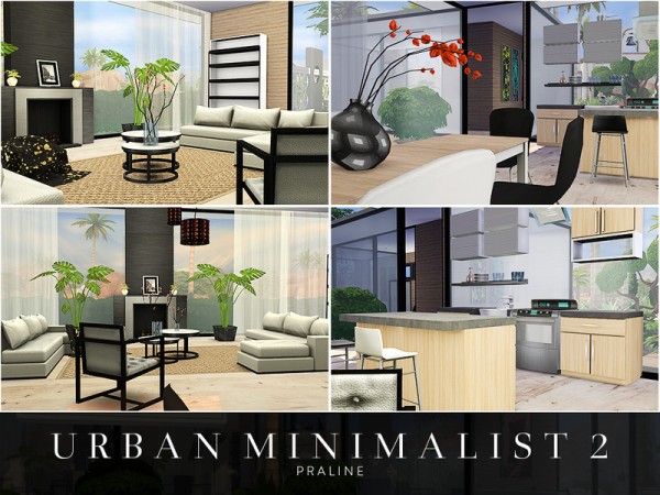  The Sims Resource: Urban Minimalist 2 house by Pralinesims