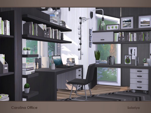  The Sims Resource: Carolina Office by soloriya