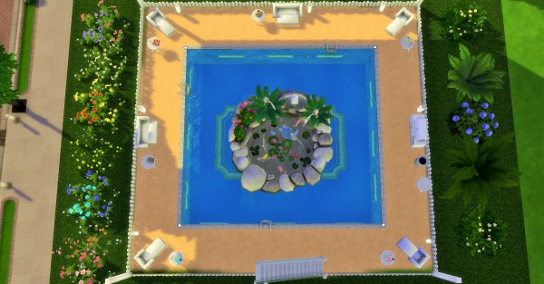  Mod The Sims: Home above The Pool by heikeg