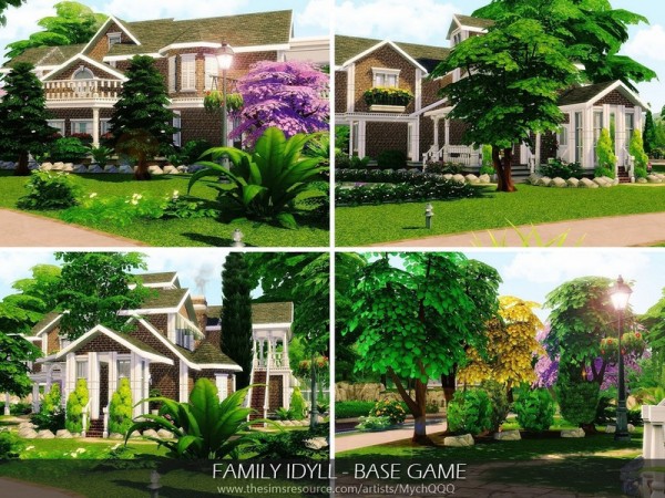  The Sims Resource: Family Idyll House by MychQQQ