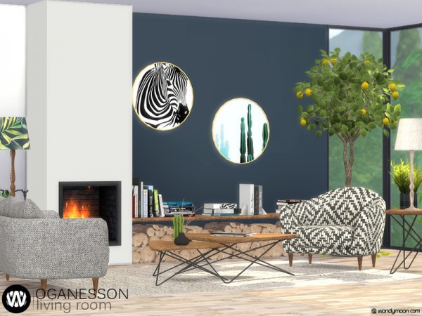 The Sims Resource: Oganesson Living Room by wondymoon
