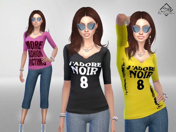  The Sims Resource: YoungLife Outfit by Devirose