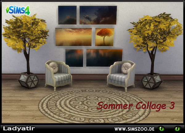  Blackys Sims 4 Zoo: Summer Collage 3 by ladyatir