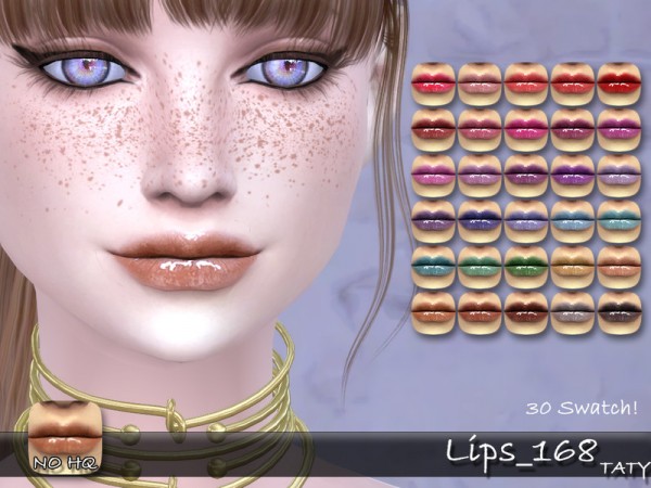  The Sims Resource: Lips 168 by tatygagg