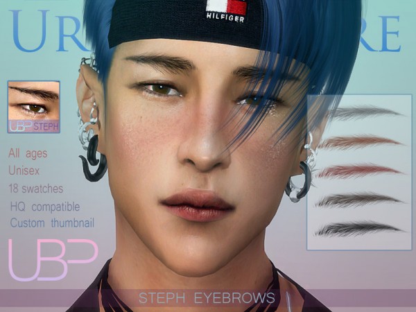  The Sims Resource: Steph eyebrows by Urielbeaupre
