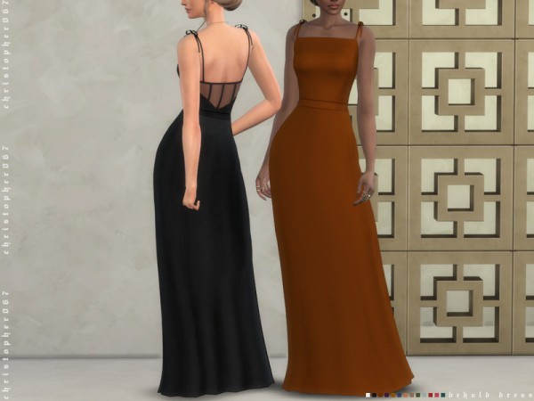  The Sims Resource: Behold Dress by Christopher067