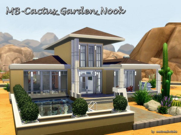  The Sims Resource: Cactus Garden Nook by matomibotaki
