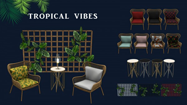  Leo 4 Sims: Tropical Vibes
