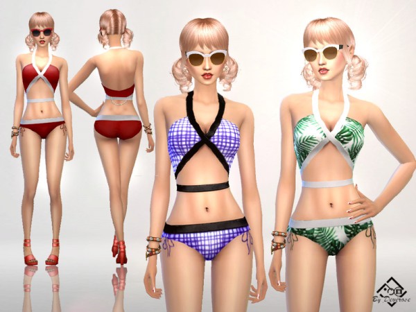  The Sims Resource: Summer Bikini 2019 by Devirose