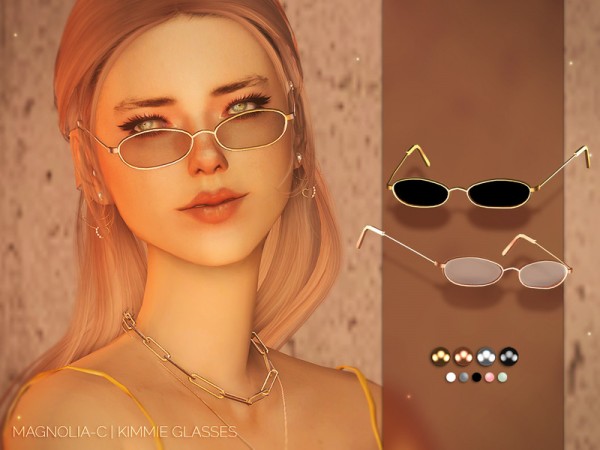  The Sims Resource: Kimmy Glasses by magnolia c
