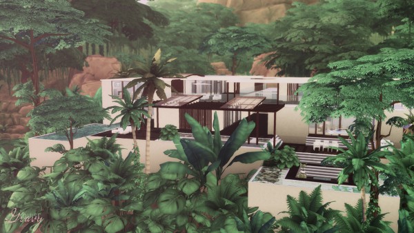 Gravy Sims: Modern Jungle Mansion