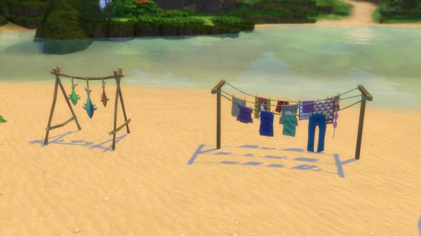  Mod The Sims: Island Living unlocked items pack by iSandor