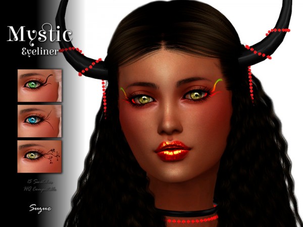  The Sims Resource: Eyeliner N3 by Suzue