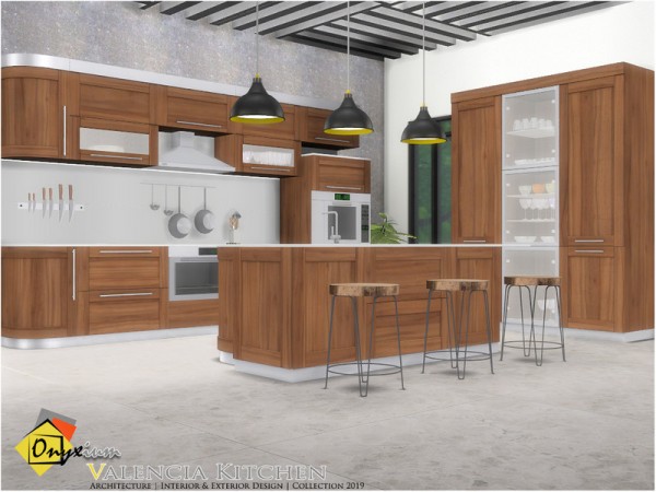  The Sims Resource: Valencia Kitchen by Onyxium