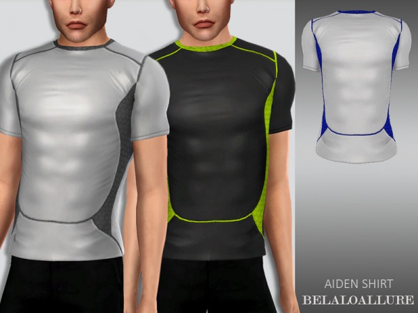  The Sims Resource: Aiden shirt by belal1997
