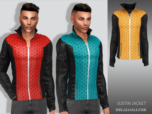  The Sims Resource: Justin jacket by belal1997