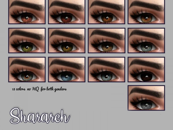 The Sims Resource: Trace eyes by Sharareh
