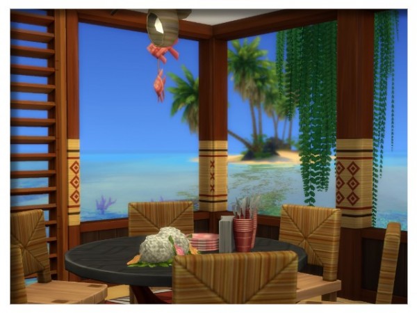  All4Sims: Bahia Reef house by Oldbox