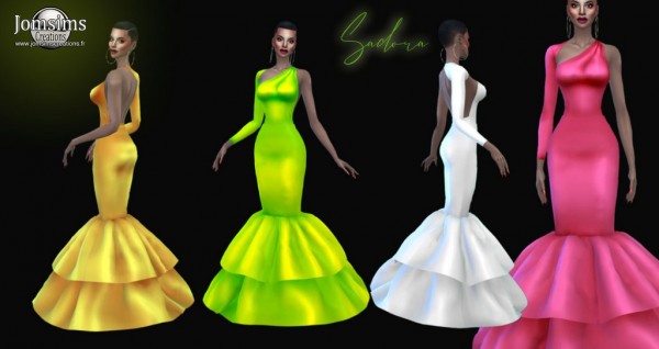  Jom Sims Creations: Sadora Dress