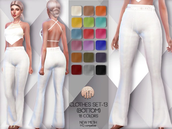  The Sims Resource: Clothes SET 13 Bottom by busra tr