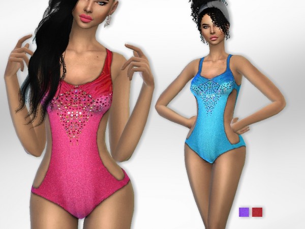  The Sims Resource: Siren Swimsuit by Puresim