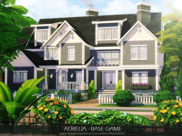  The Sims Resource: Aurelia House by MychQQQ
