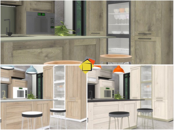  The Sims Resource: Valencia Kitchen by Onyxium