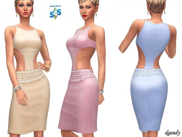  The Sims Resource: Dress 201906 08 by dgandy