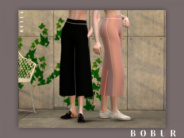  The Sims Resource: Bella wide pants by Bobur