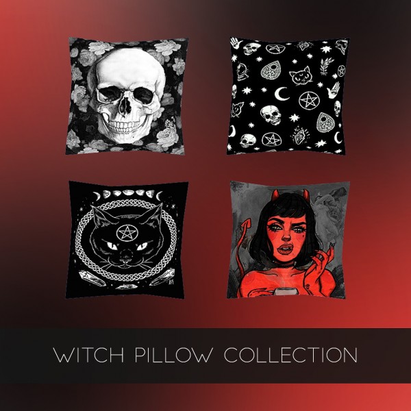  Kenzar Sims: Witch pillow collection