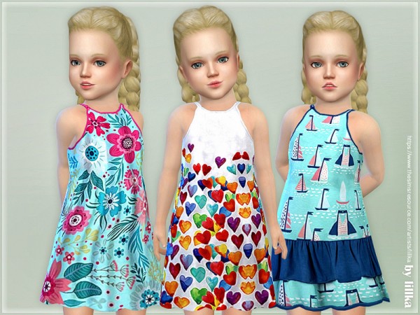  The Sims Resource: Toddler Dresses Collection P95 by lillka