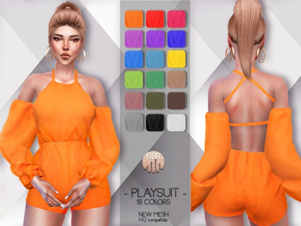  The Sims Resource: Playsuit BD58 by busra tr