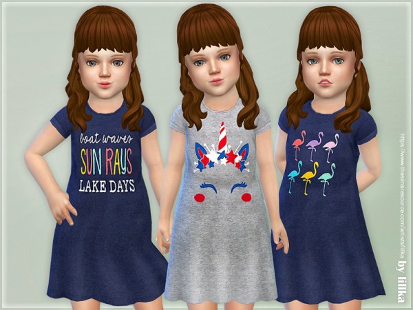  The Sims Resource: Toddler Dresses Collection P97 by lillka