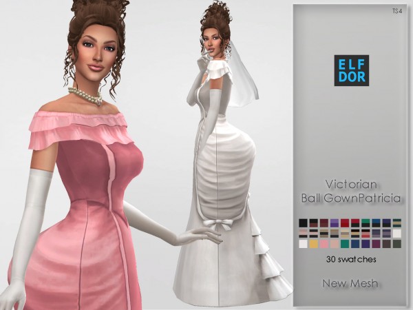  Elfdor: Victorian Ball Gown Patricia
