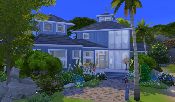 Mod The Sims: Natural Harmony Beach House CC Free by kiimy 2 Sweet