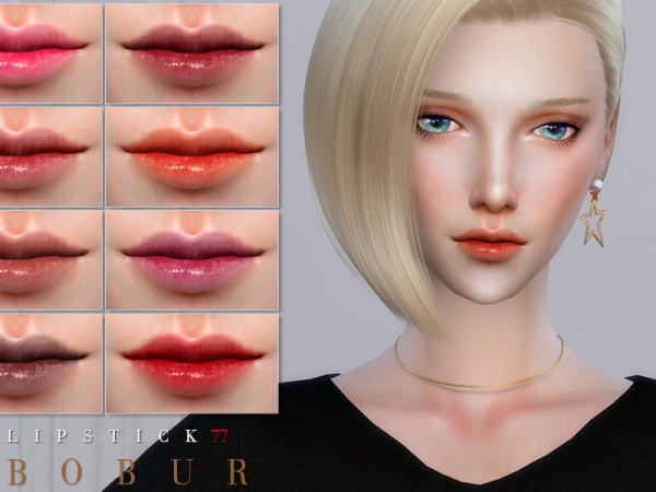  The Sims Resource: Lipstick 77 by Bobur