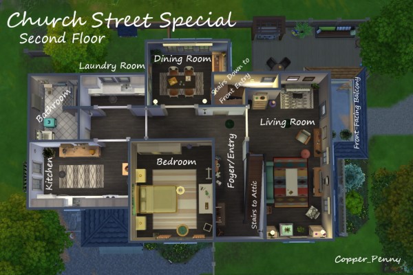  Mod The Sims: Church Street Special by Copper Penny