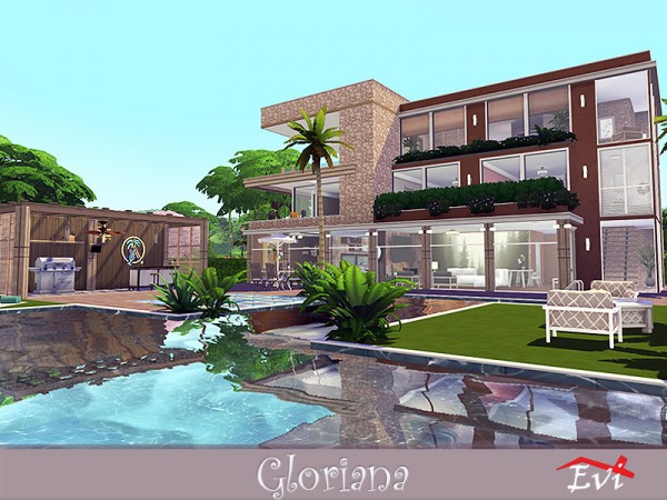 The Sims Resource: Gloriana House by evi