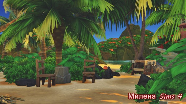  Sims 3 by Mulena: Uninhabited island