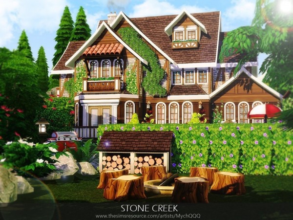  The Sims Resource: Stone Creek by MychQQQ