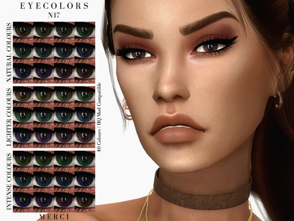  The Sims Resource: Eyecolors N17 by Merci