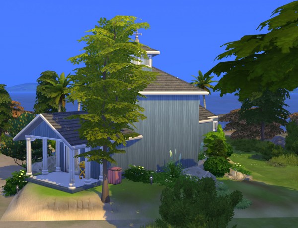  Mod The Sims: Natural Harmony Beach House CC Free by kiimy 2 Sweet