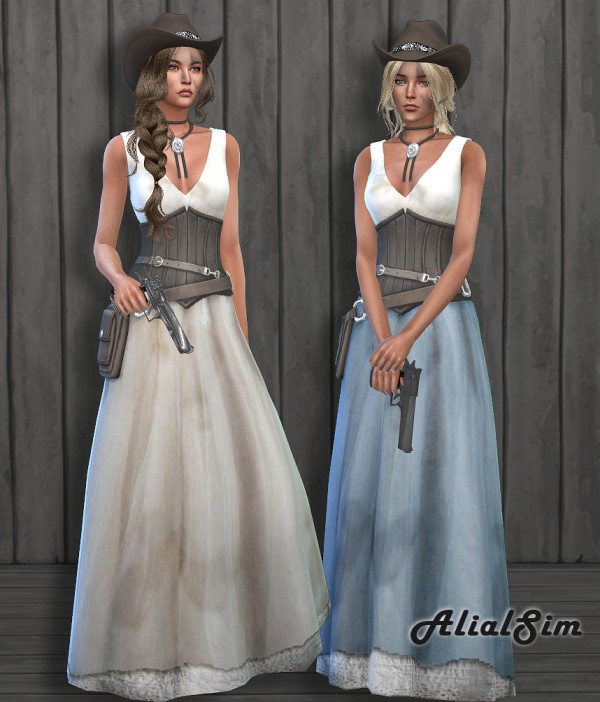  Alial Sim: Western Dress