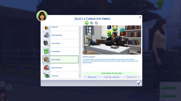  Mod The Sims: Sports Agent Career by Dero