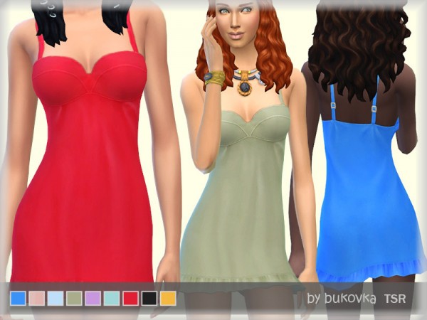  The Sims Resource: Sundress and Frill by bukovka
