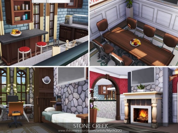  The Sims Resource: Stone Creek by MychQQQ