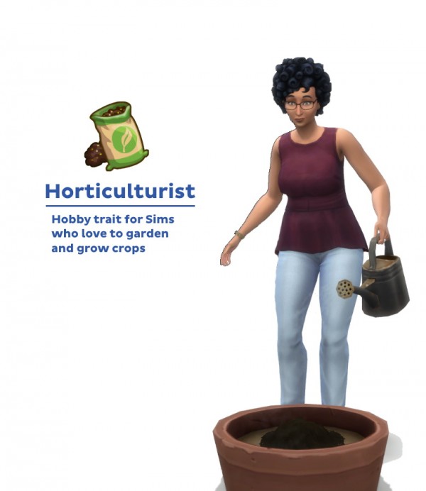  Mod The Sims: New Hobby Traits by kutto