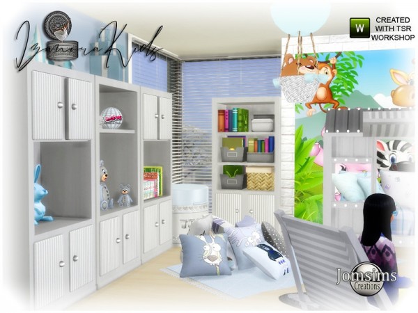  The Sims Resource: Izanora kids bedroom by jomsims